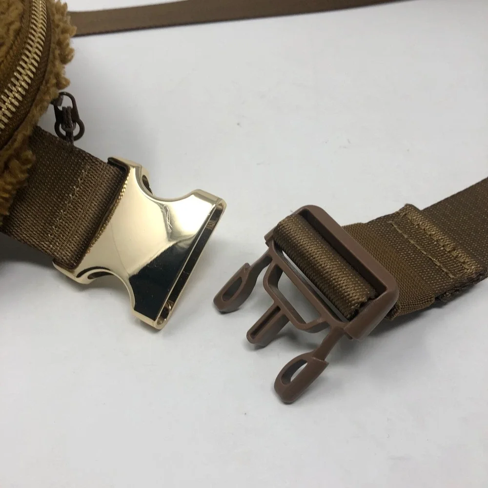 Lululemon Everywhere Fleece Belt Bag Burnt Caramel Beige One Size Small Active